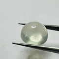 Moonstone  white moon oval 10.3mmx9.3mm  4.09cts image 0