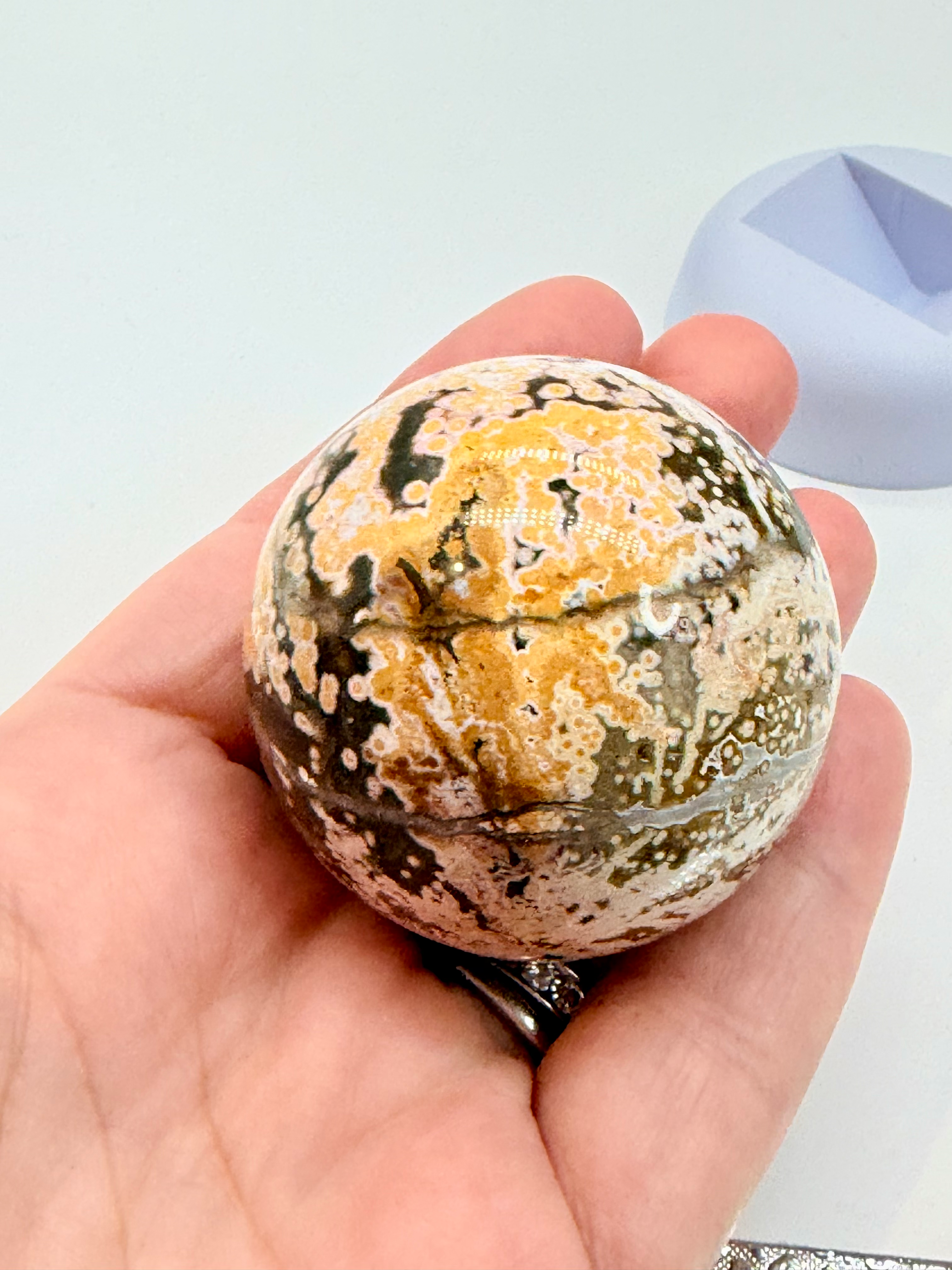 Ocean Jasper Sphere 5cm Natural Stone image 4
