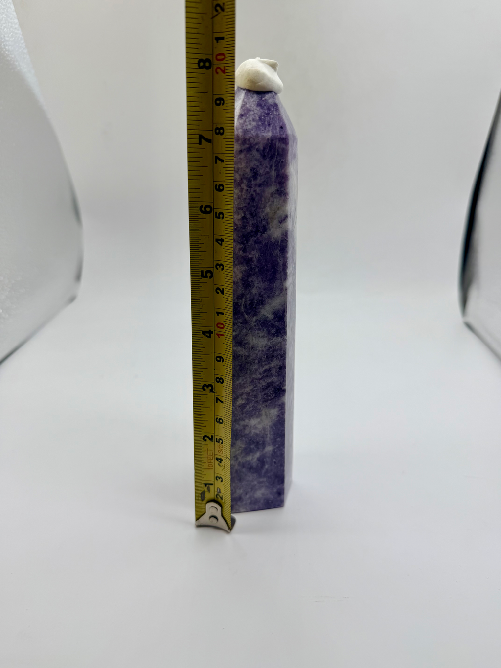 Lepidolite tower Large 21 cm 515g image 9
