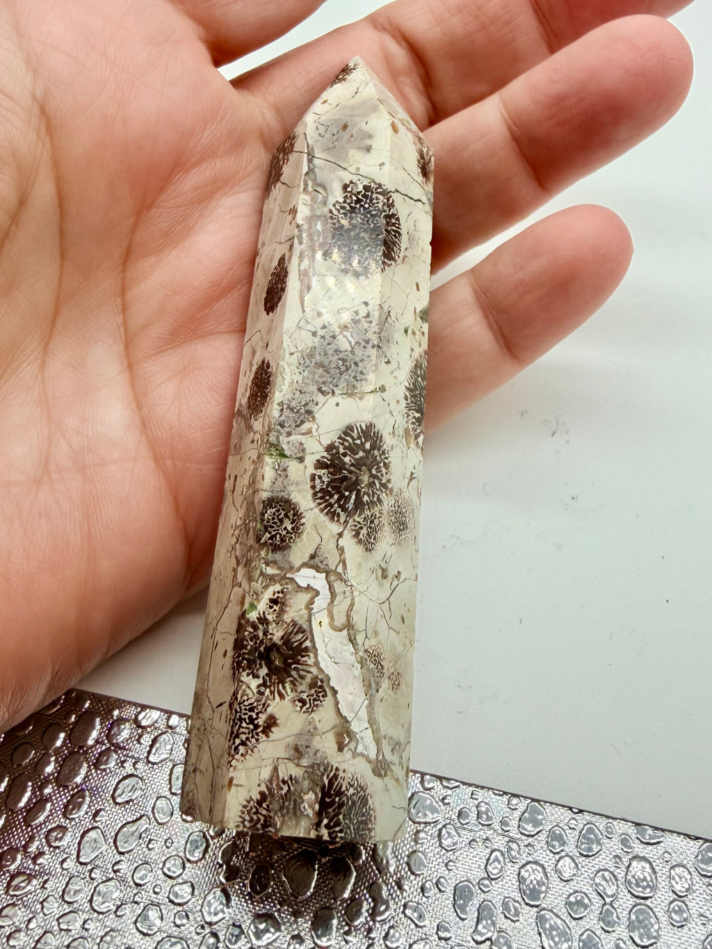 Cherry Blossom Jasper Tower 9.5cm image 2