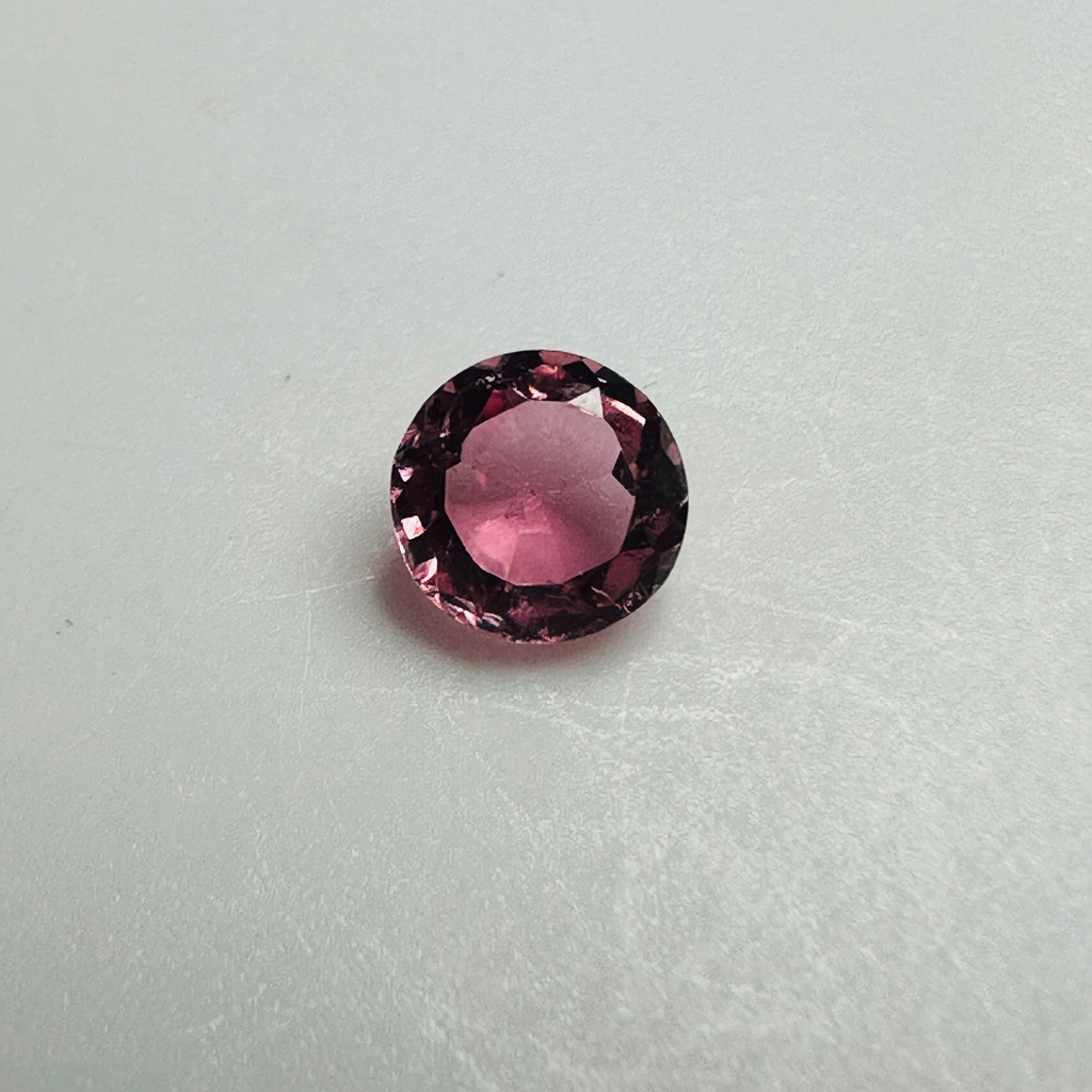 TOURMALINE PINK ROUND 5.7MM  0.70CTS image 1