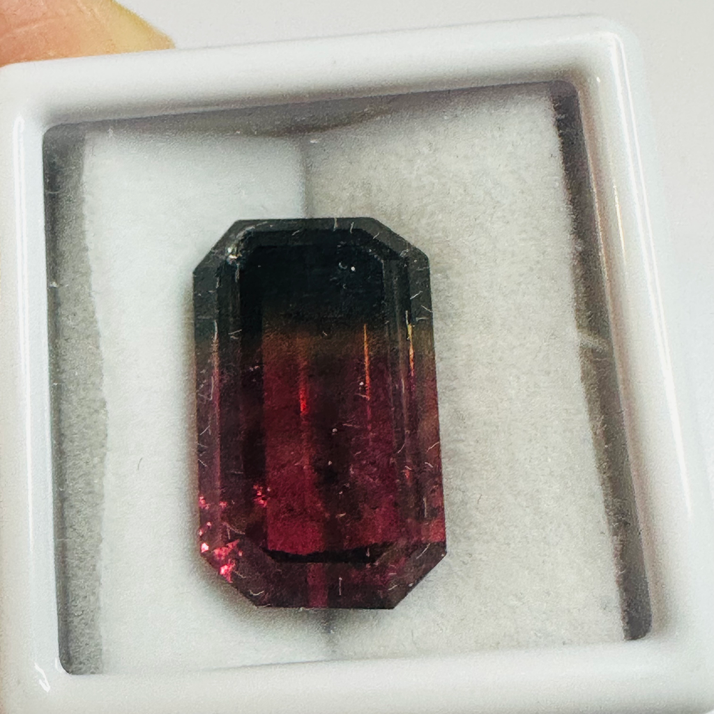 TOURMALINE WATERMELON 16MMX10MM  14.27CTS image 6