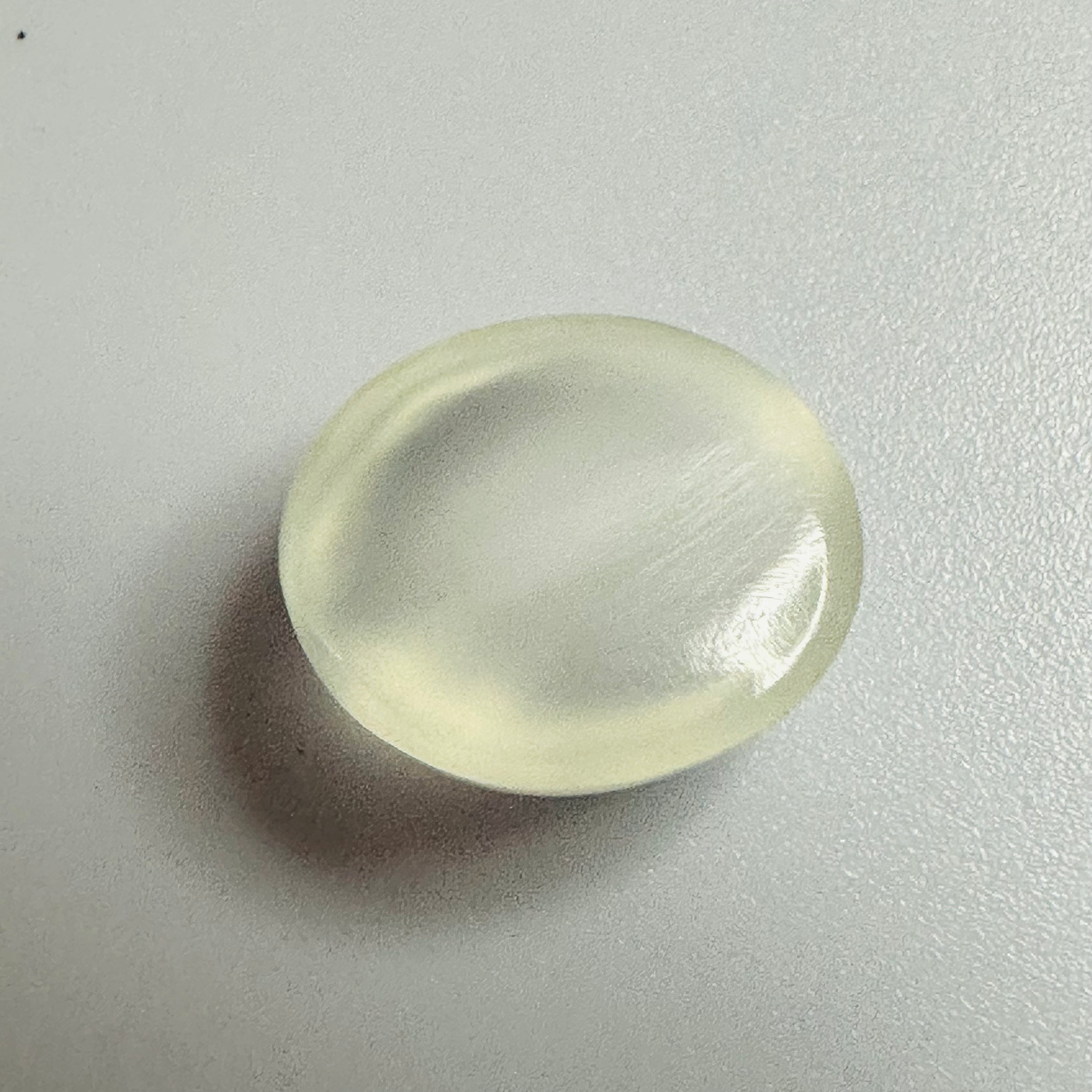 Moonstone  white moon oval 13x11mm  5.76cts image 4
