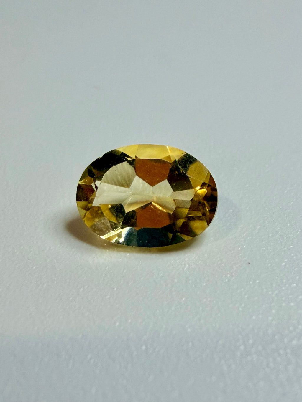 Natural Pale Yellow Citrine | Oval Cut | 7mm x 5mm | Loose Gemstone