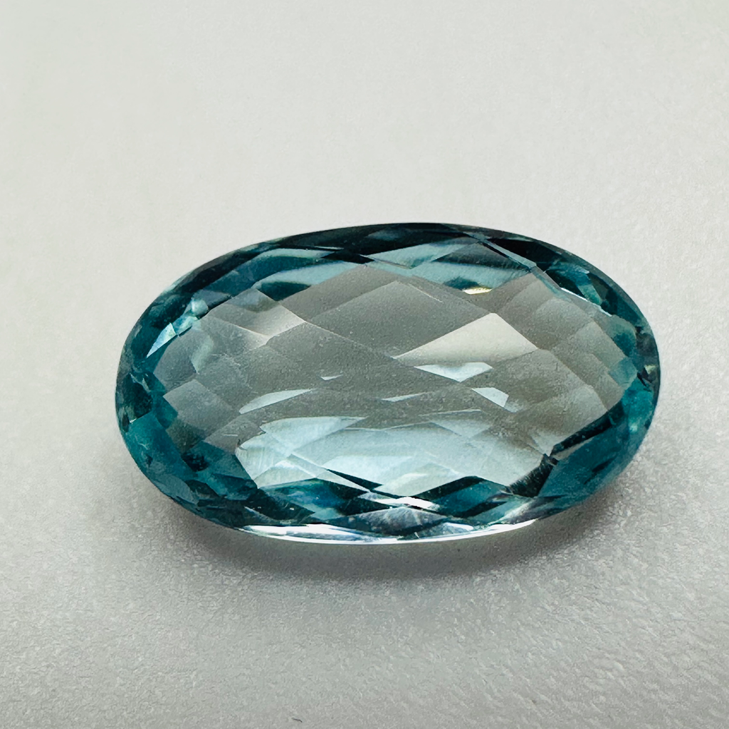 AQUAMARINE BRILLOTTE  11.6MMX6.8MM 2.35CTS image 0