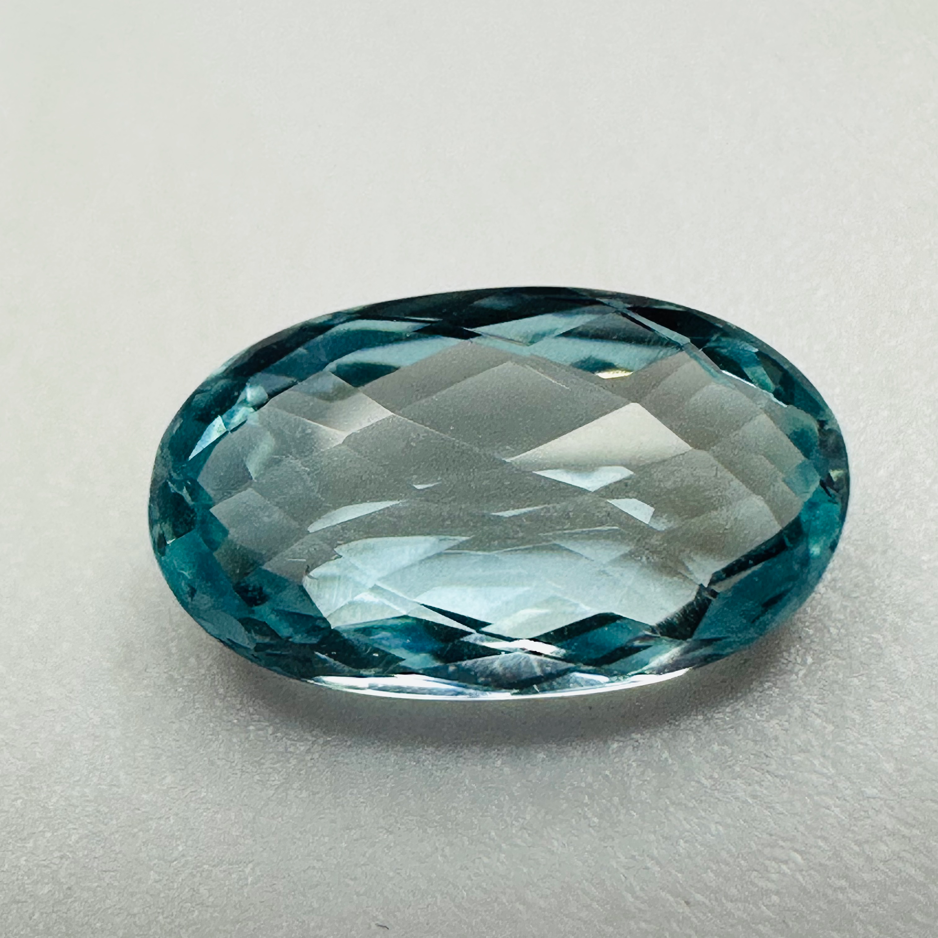 AQUAMARINE BRILLOTTE  11.6MMX6.8MM 2.35CTS image 0