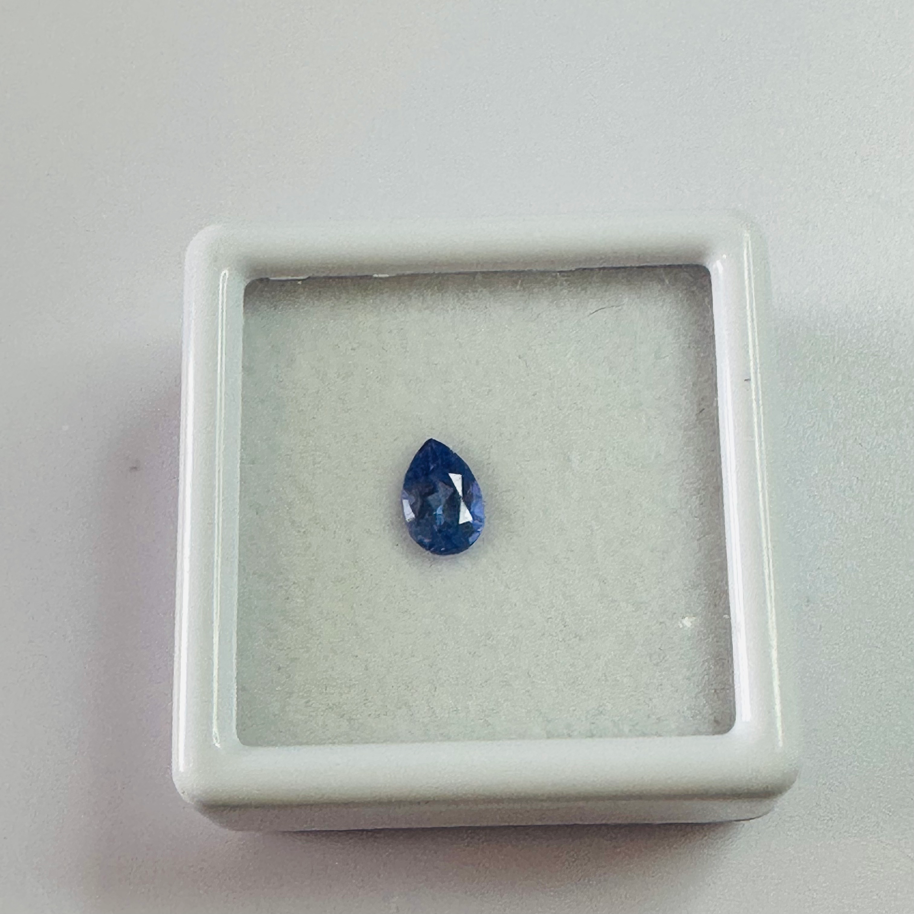 TANZANITE DROP 5.9MMX3.9MM  0.38CTS image 2