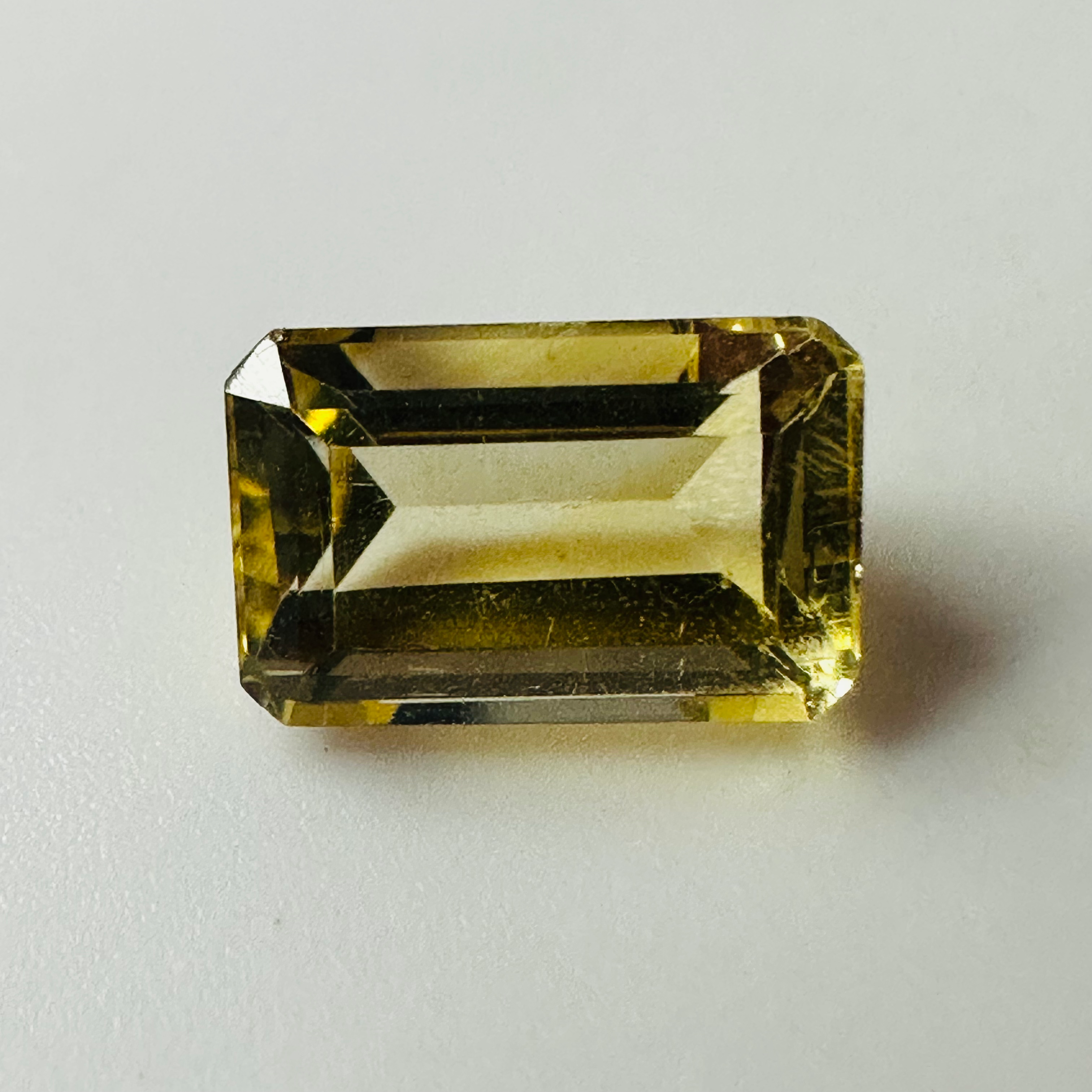 CITRINE EMERALD CUT  9MMX6MM. 2.19CTS image 0