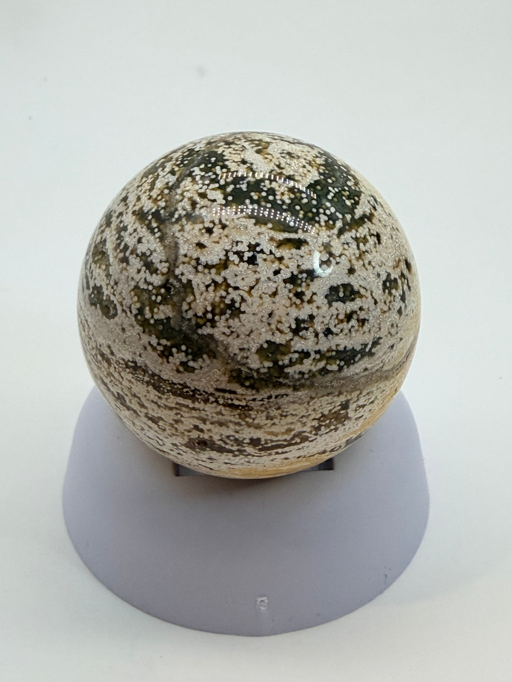 Ocean Jasper Sphere 4.5cm high Natural Stone image 1
