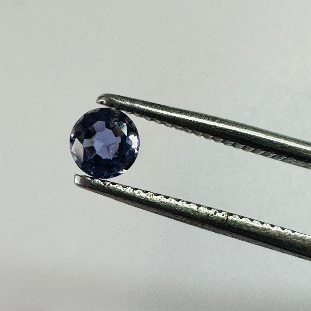 TANZANITE ROUND. 74.2MM  0.26CTS image 1