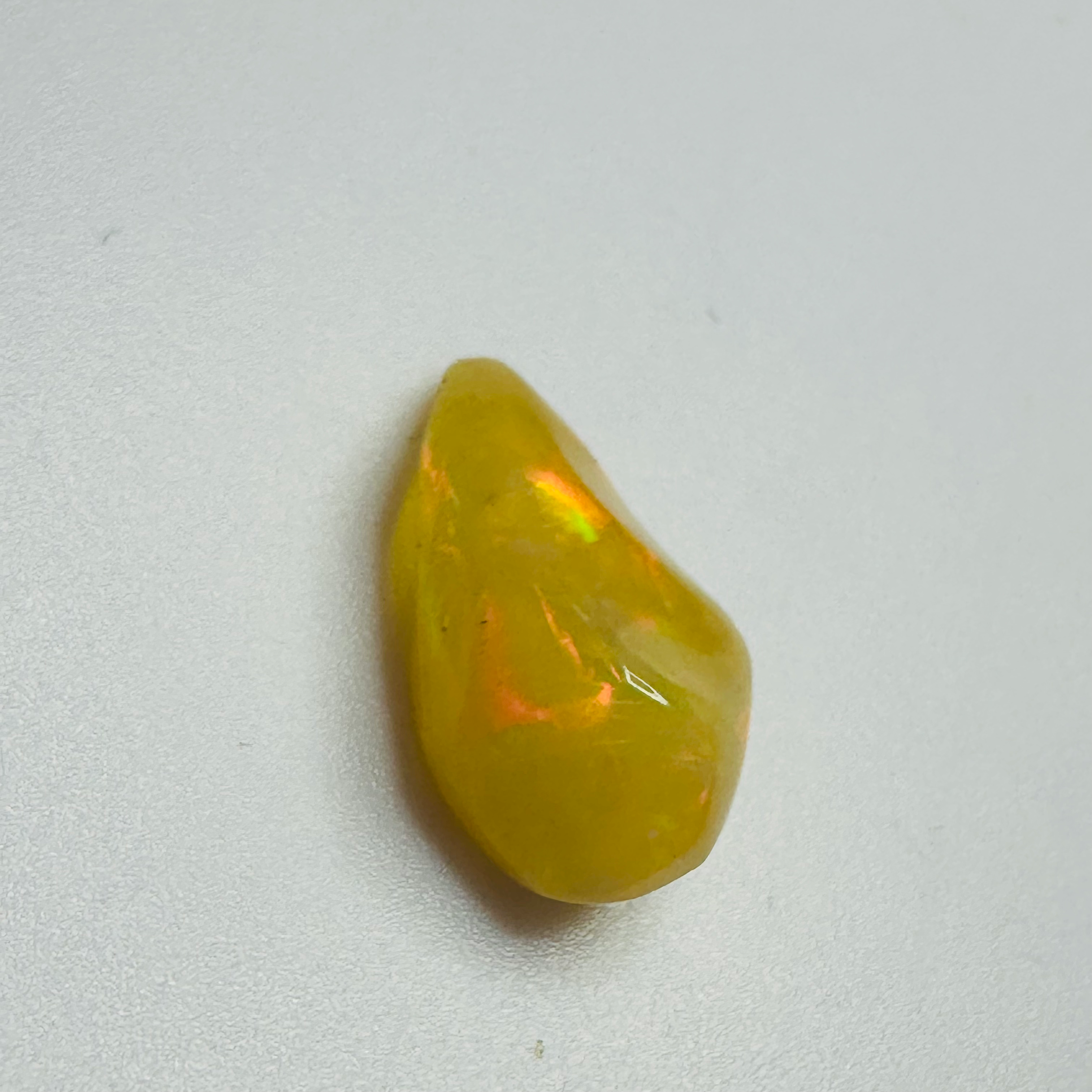 FIRE OPAL ORANGE FREE FORM  17MMx10MM  4.04CTS image 3