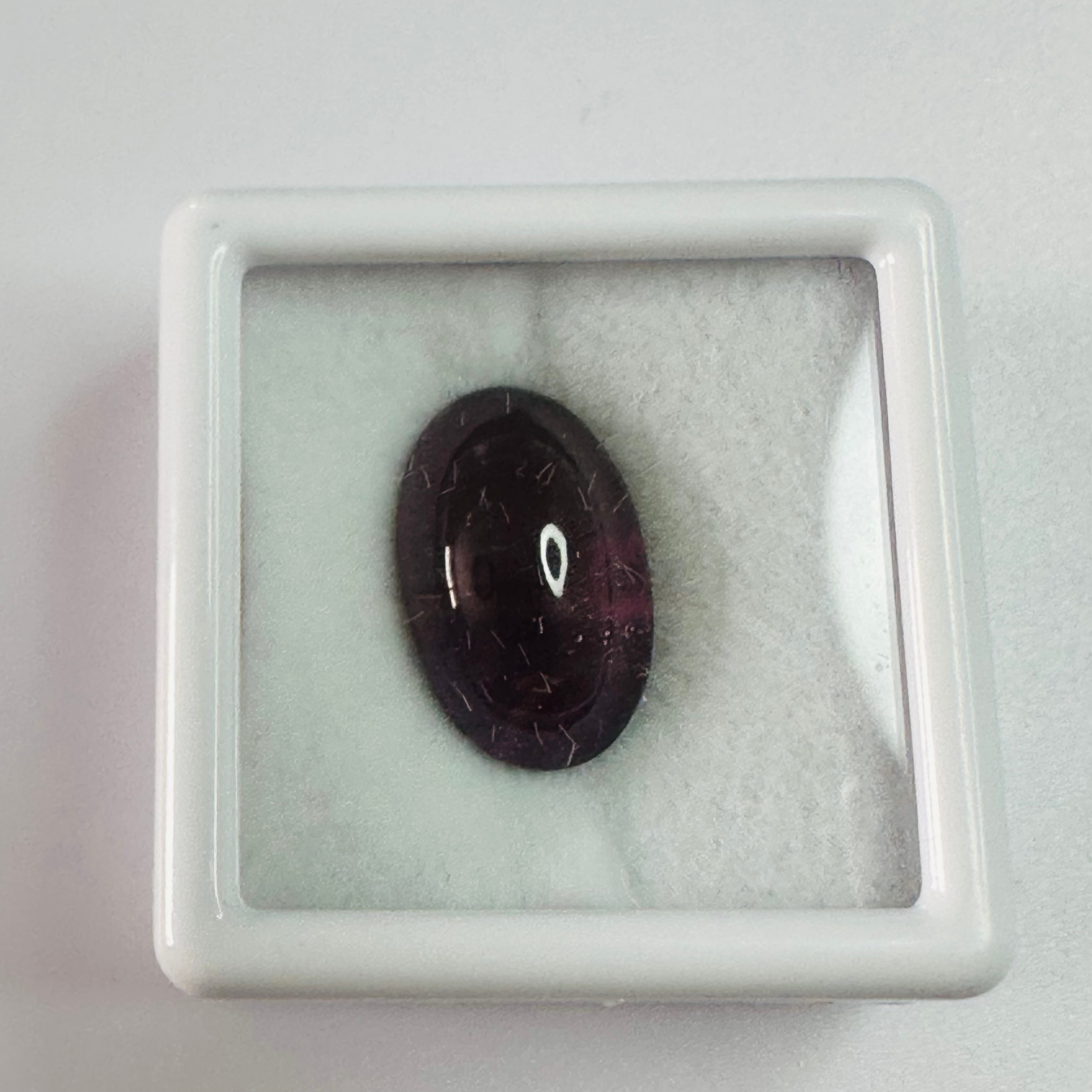 GARNET OVAL CAB 14.5MMX9MM  6.87CTS image 6