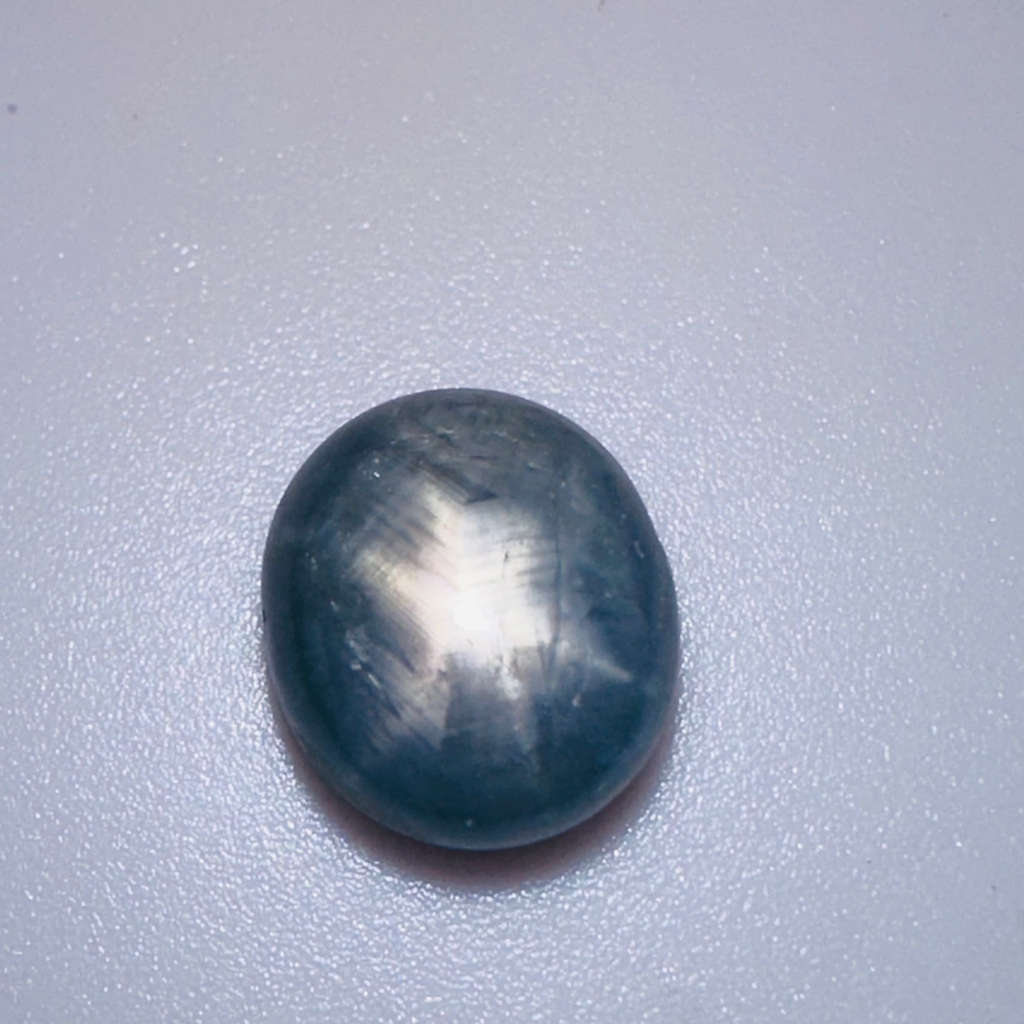 BLUE  STAR SAPPHIRE 10.4MMX9.2MM 6.61CTS image 0