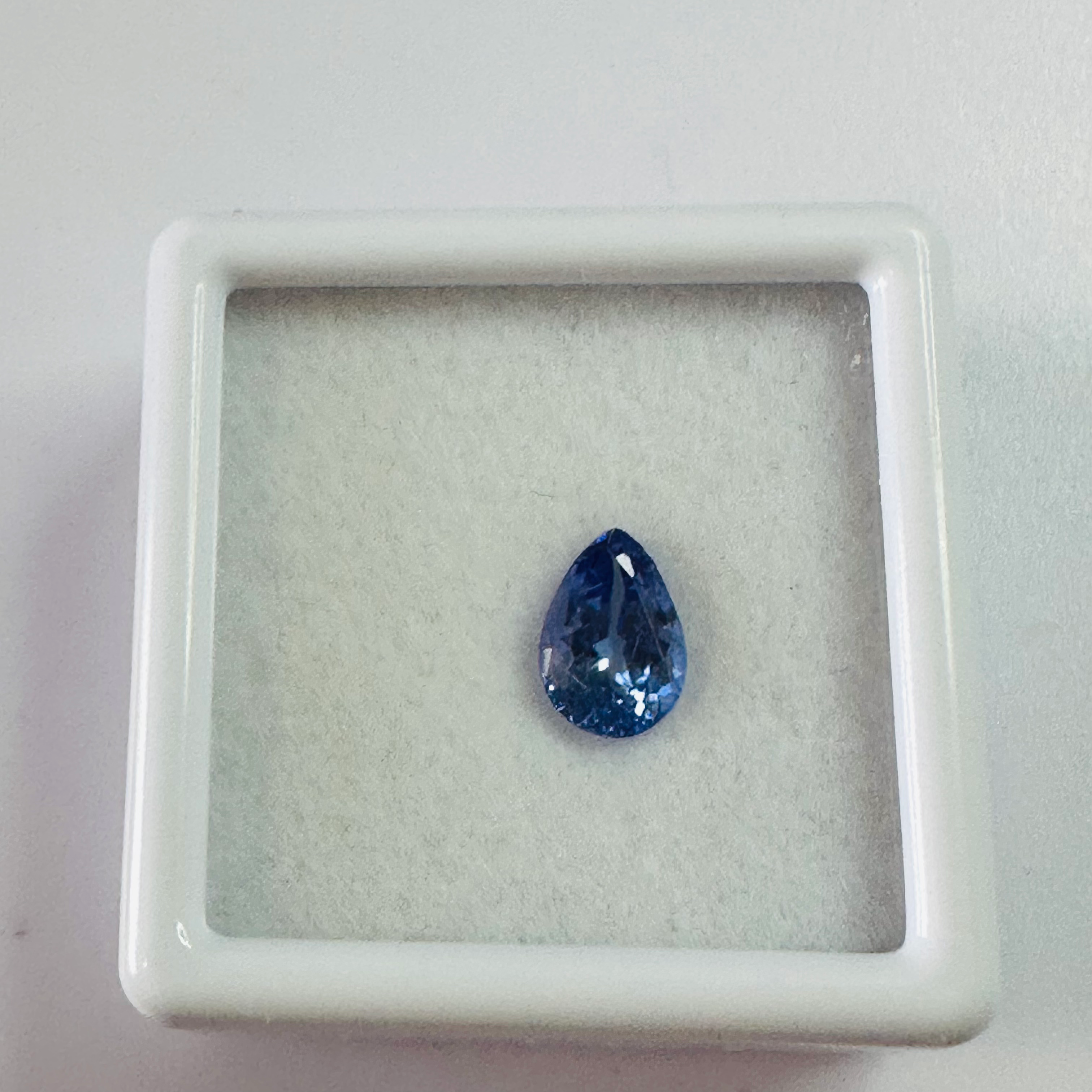 TANZANITE DROP  7.4MMX5MM  0.84CTS image 2