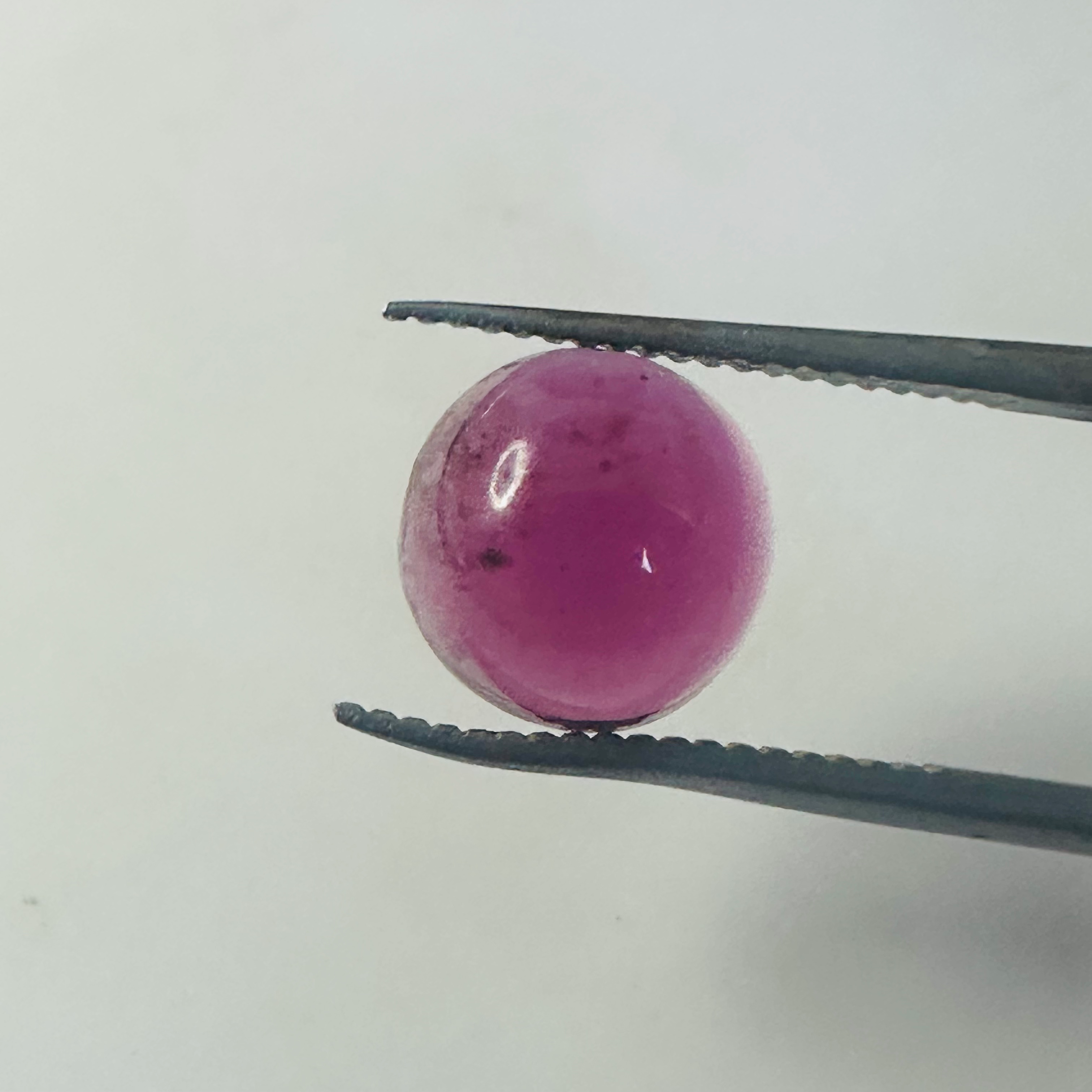 GARNET ROUND CAB 9.2MM  4.15CTS image 6