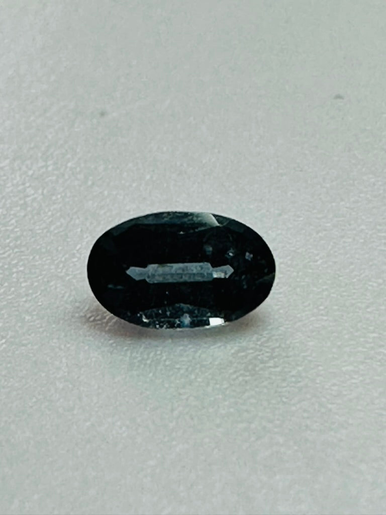 Blue spinel oval 5x3 0.28cts image 0