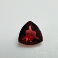 GARNET TRILLION 5.9MM  0.86CTS ORANGE/RED image 0