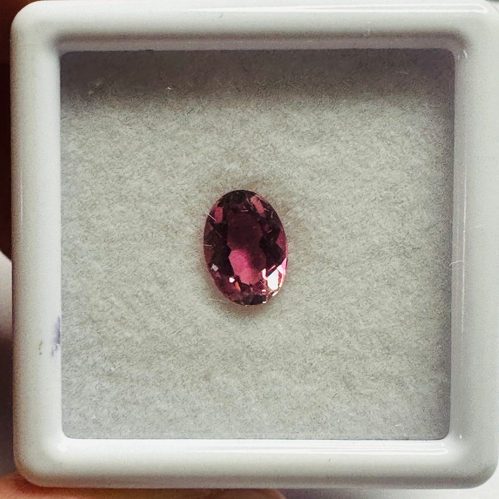 TOURMALINE PINK OVAL 7MMX5MM  0.76CTS image 2