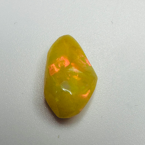 FIRE OPAL ORANGE FREE FORM  17MMx10MM  4.04CTS image 0