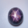 STAR SAPPHIRE PURPLE OVAL  12MMX10MM 9.82CTS image 0