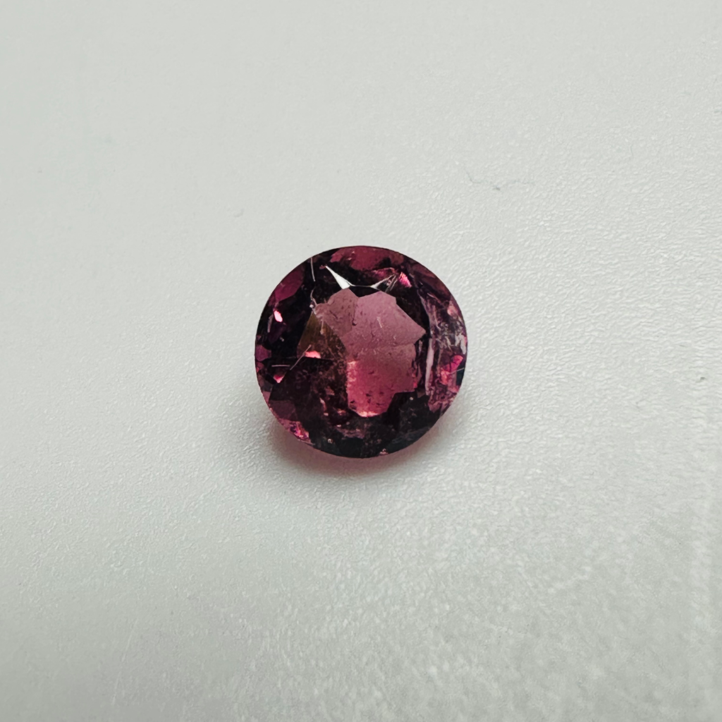 TOURMALINE PINK ROUND 5.7MM  0.76CTS image 1