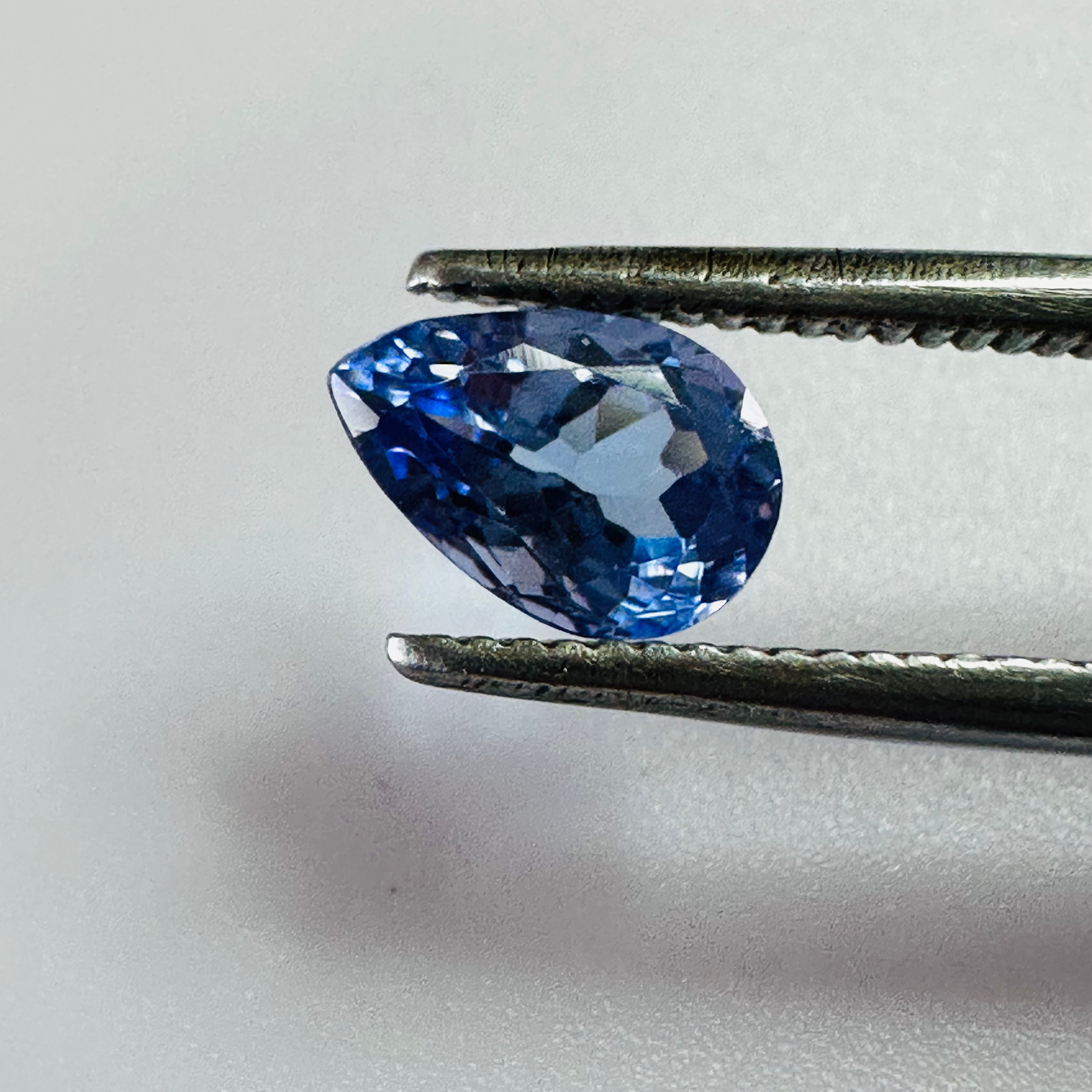 TANZANITE DROP  7.4MMX5MM  0.84CTS image 1