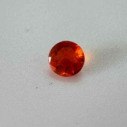 FIRE OPAL ROUND 5.3MM ROUND  0.33CTS image 0