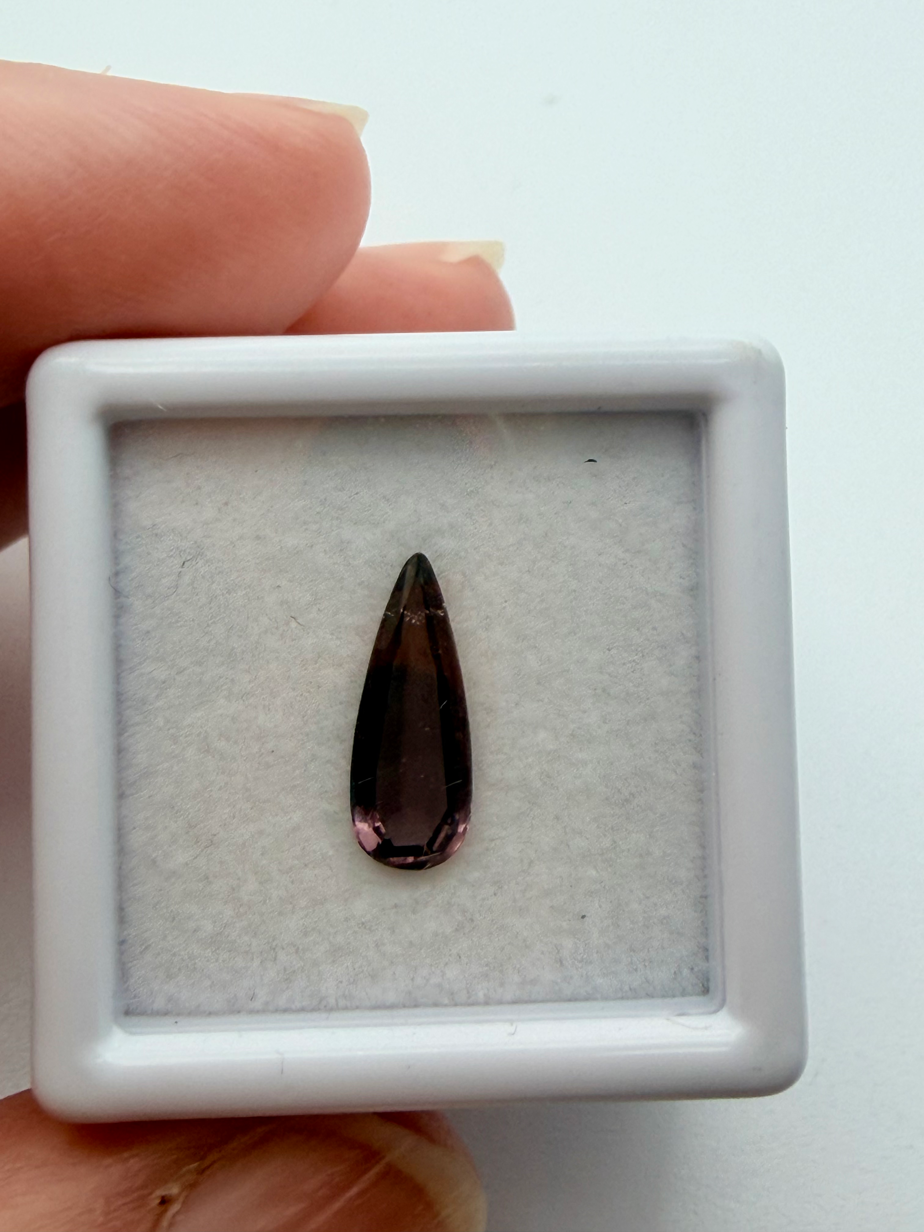 Ken Harrington Cut Blush Tourmaline 12mmx4.5mm 1.05cts image 2