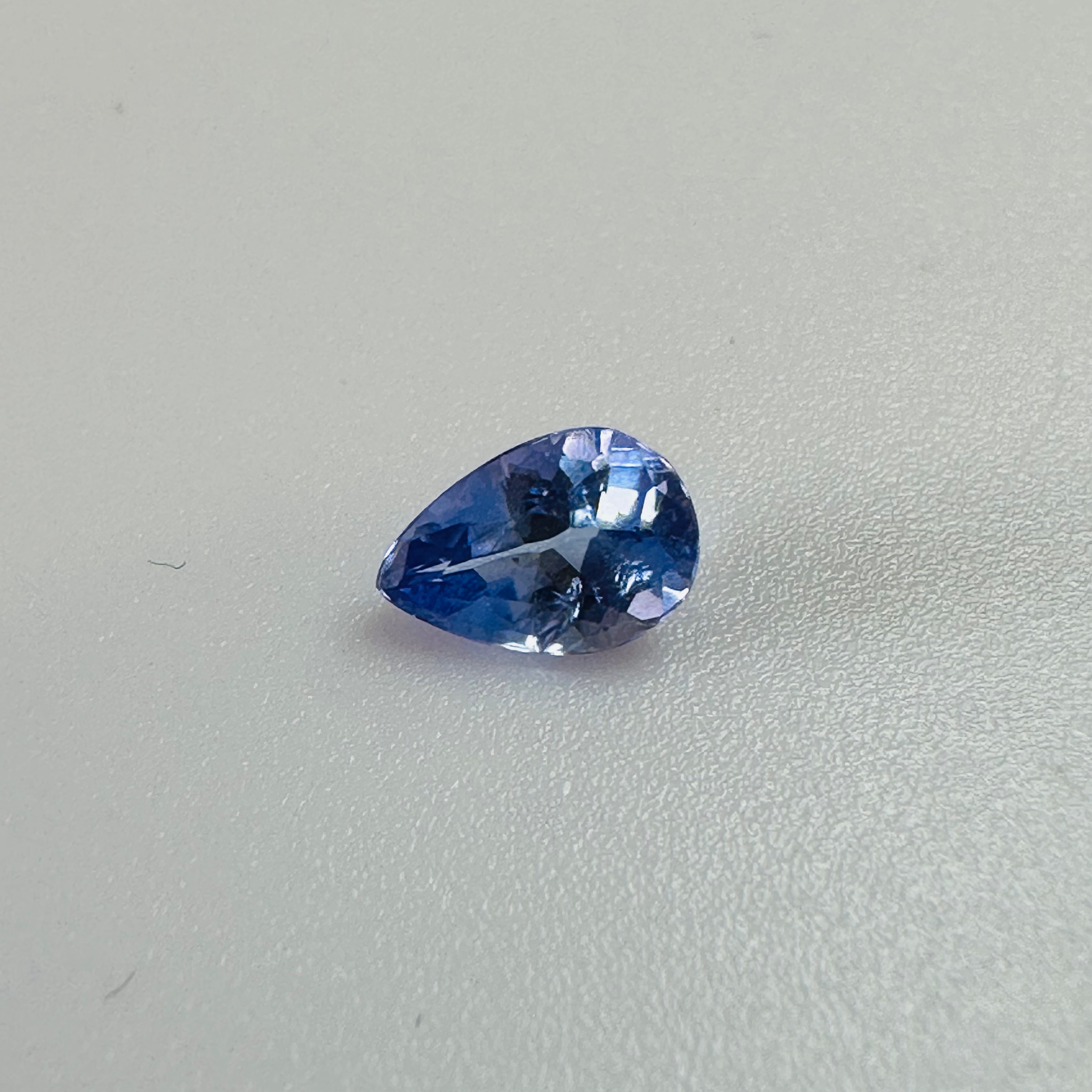 TANZANITE DROP 5.9MMX4MM  0.38CTS image 0