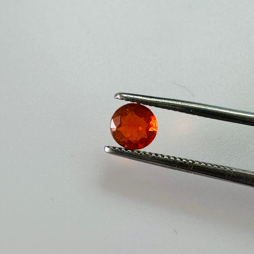 FIRE OPAL ROUND 5MM ROUND  0.27CTS image 1