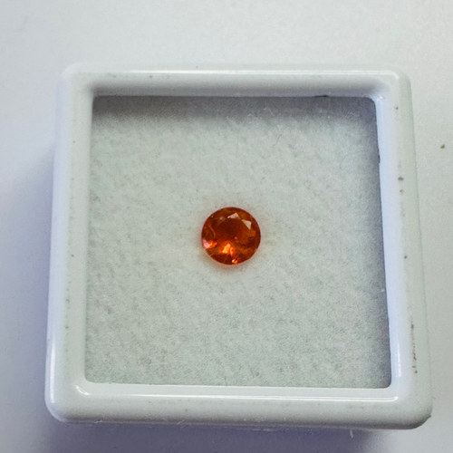FIRE OPAL ROUND 4.8MM ROUND  0.23CTS image 1