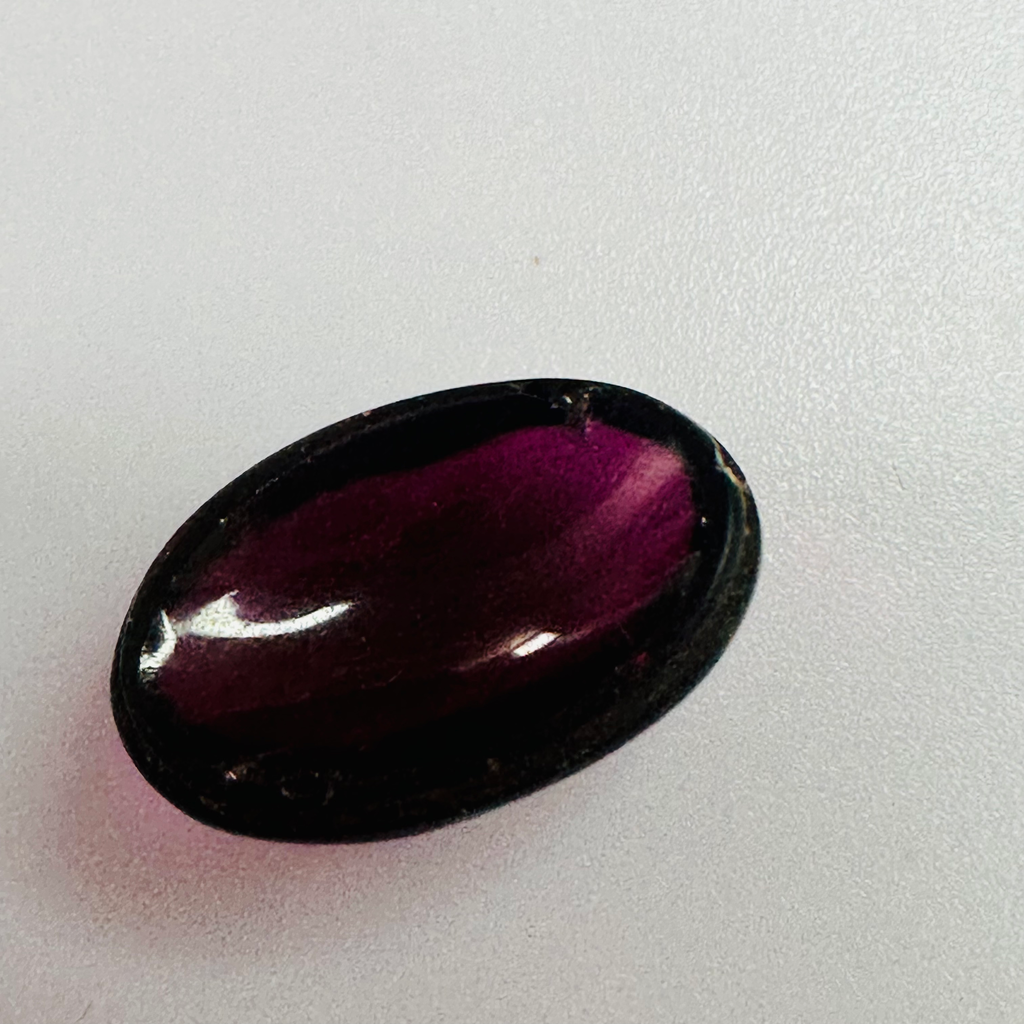GARNET OVAL CAB 14.5MMX9MM  6.87CTS image 4