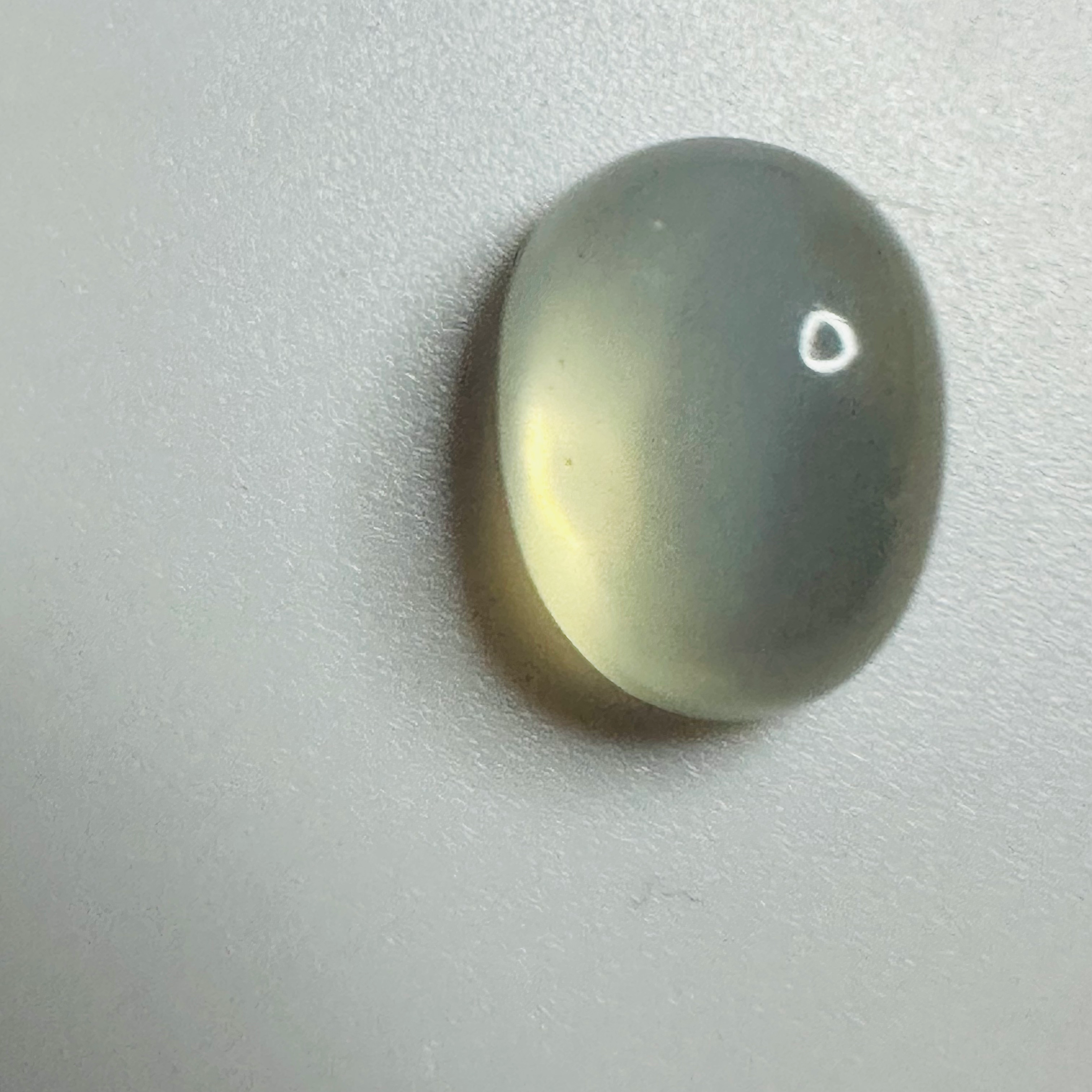 Moonstone  white moon oval 15mmx11mm  9.08cts image 5
