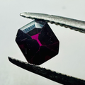 GARNET  RECTANGLE  5.5MMX 4.8MM 0.80CTS RED image 0