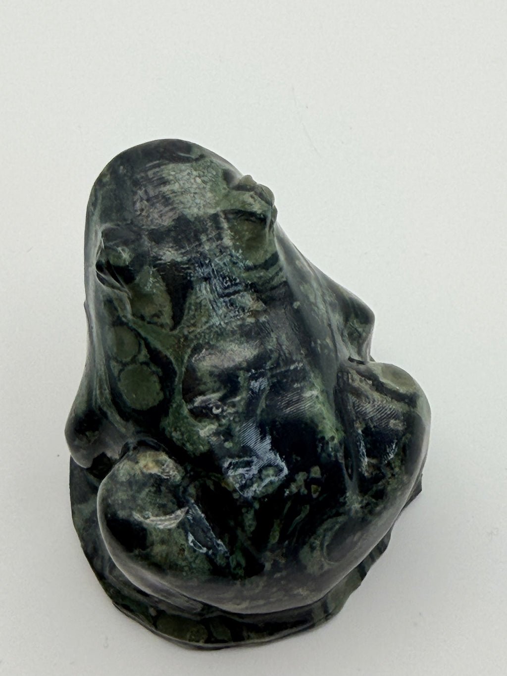 Kambaba Jasper Frog 44mm high 142g image 2