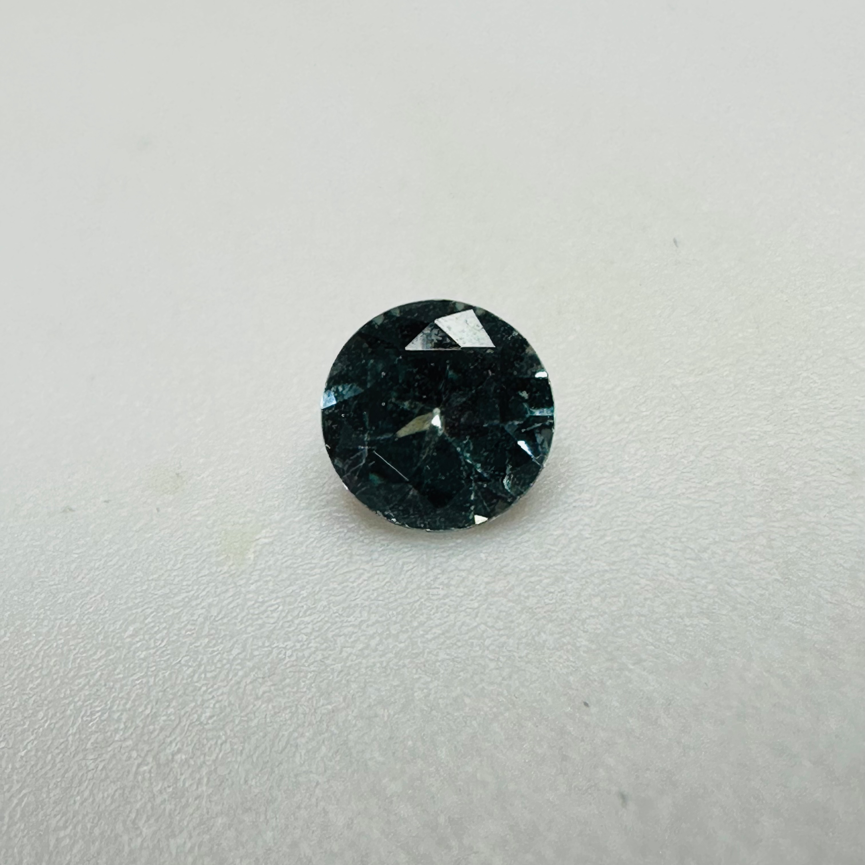 ZIRCON BLUE ROUND. 4.6MM  0.38CTS image 5