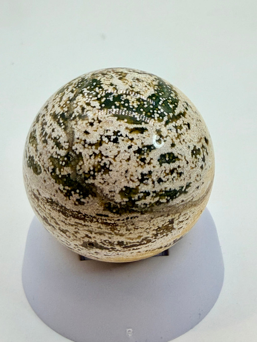 Ocean Jasper Sphere 4.5cm high Natural Stone image 3