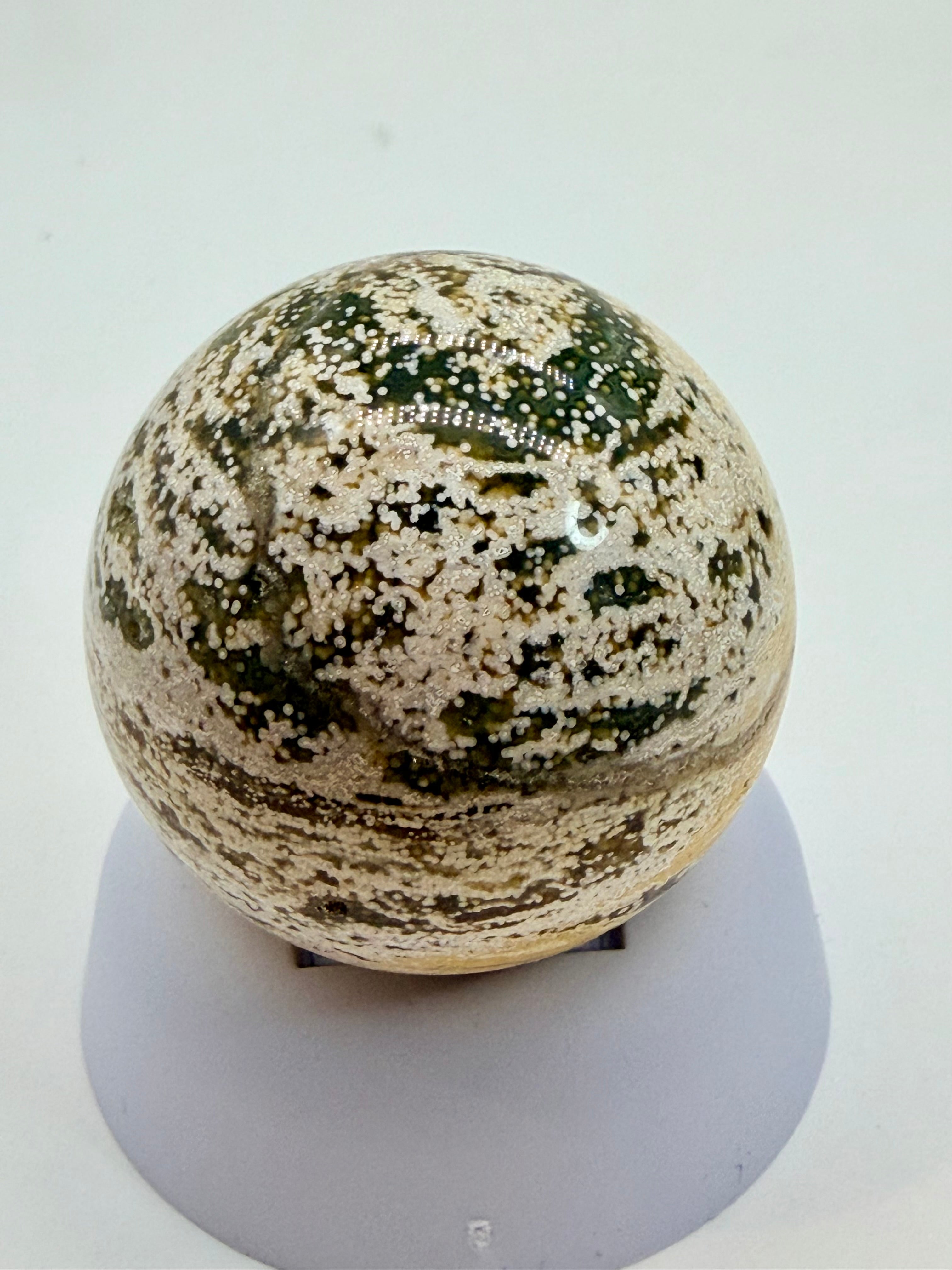 Ocean Jasper Sphere 4.5cm high Natural Stone image 3