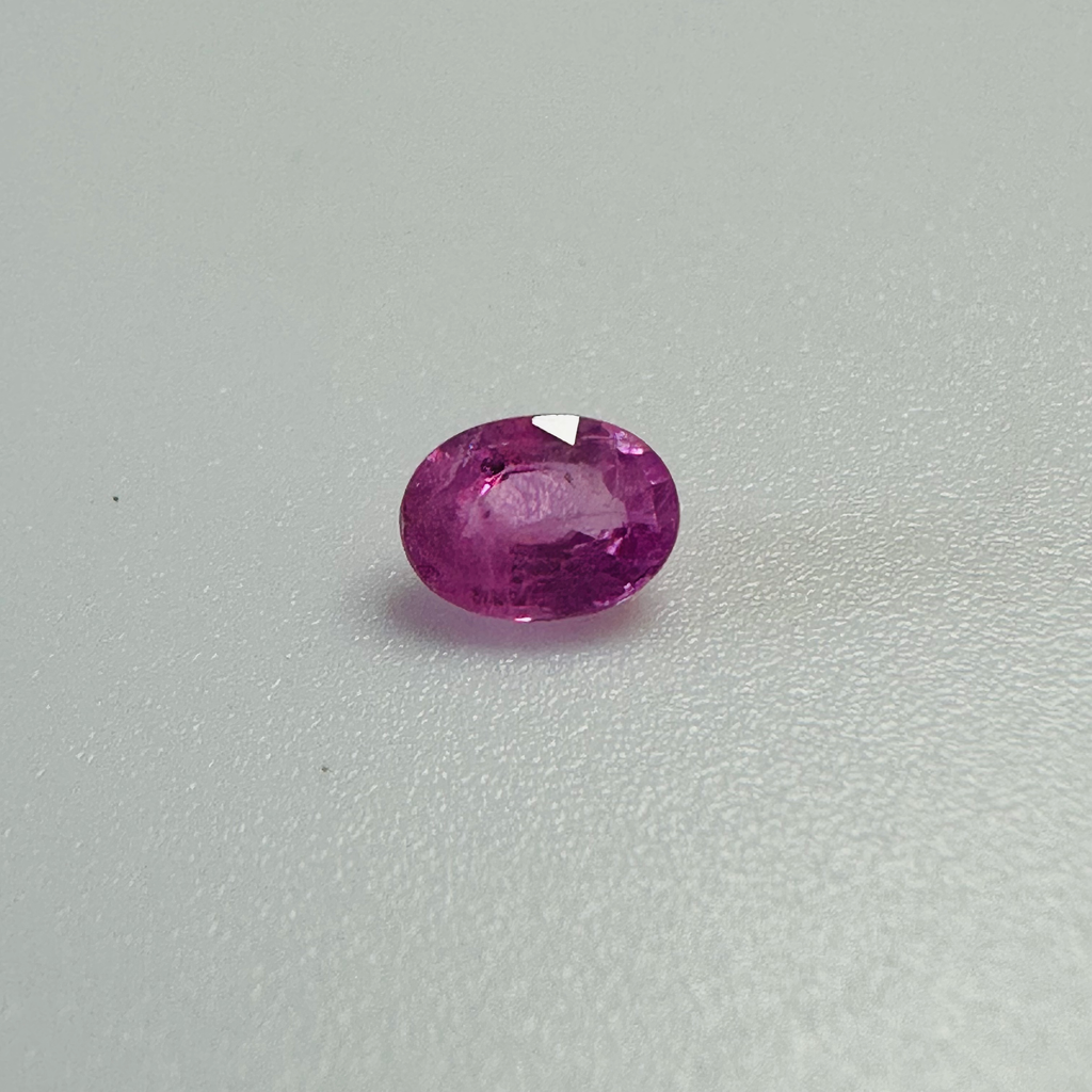 PINK SAPPHIRE OVAL 4.8MM X 3.6 MM 0.33CTS image 1