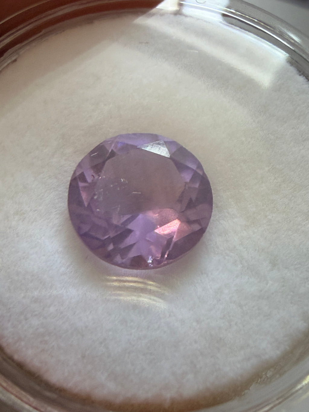 Amethyst Striped Round 8.8mm 2.57ct