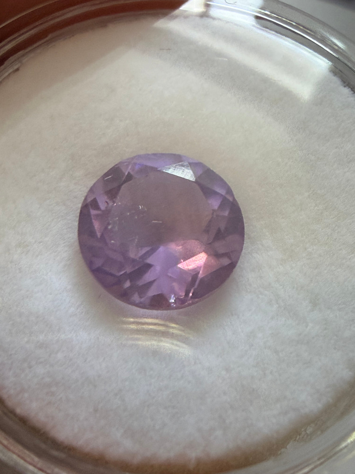Amethyst Striped Round 8.8mm 2.57ct