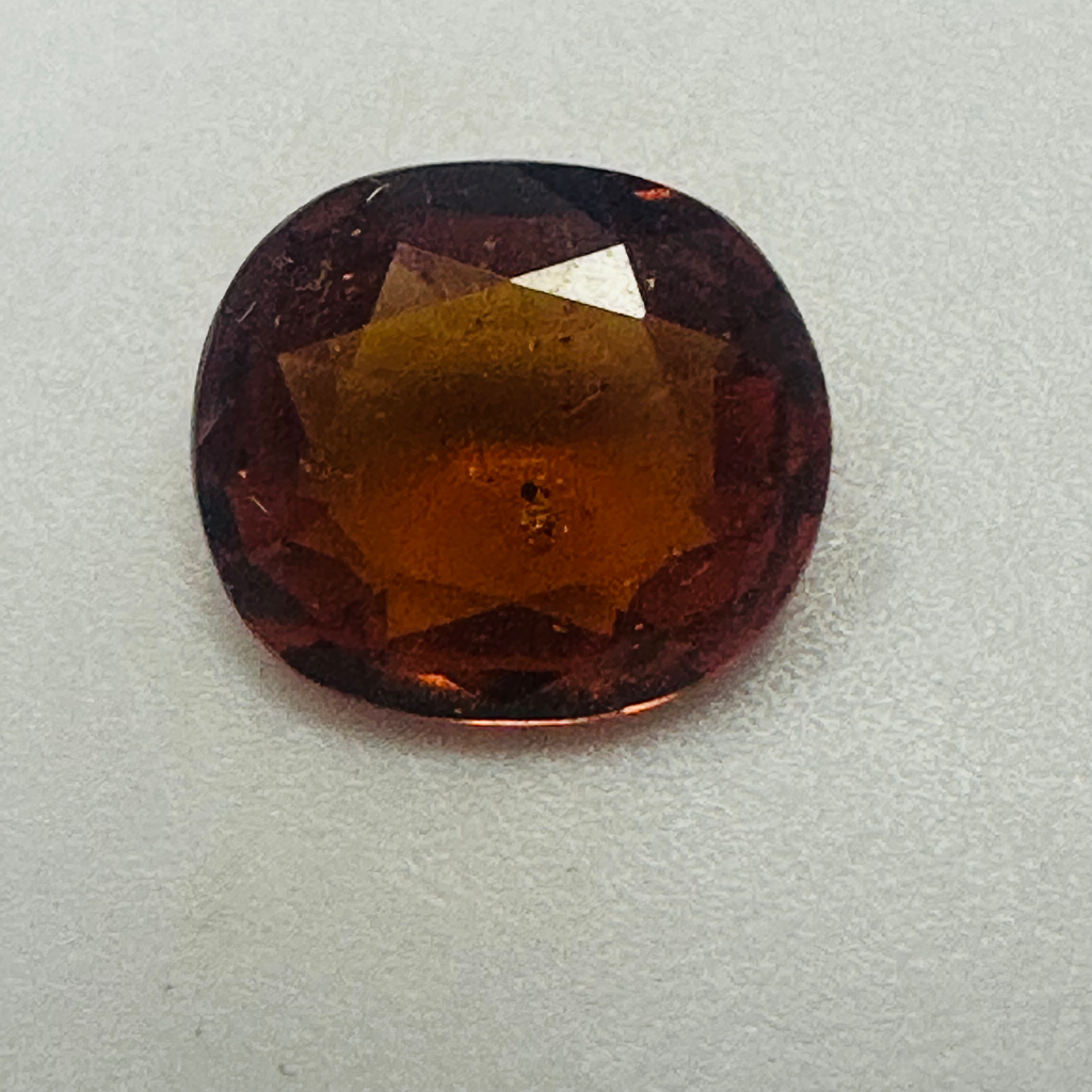 GARNET HESSONITE 8.6MM X 7.8MM 1.87CTS image 10