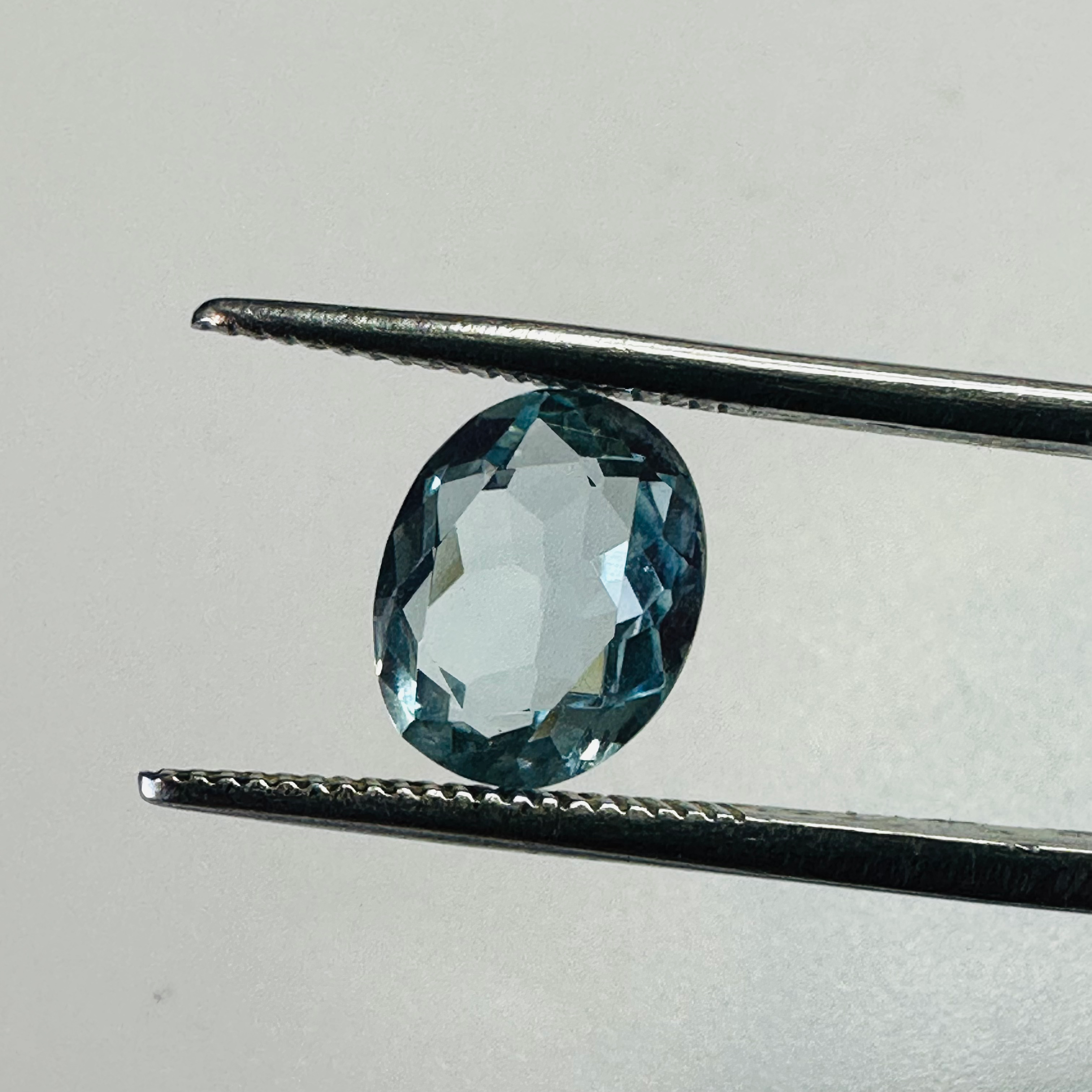 AQUAMARINE OVAL 9MMX7MM 1.66CTS image 2