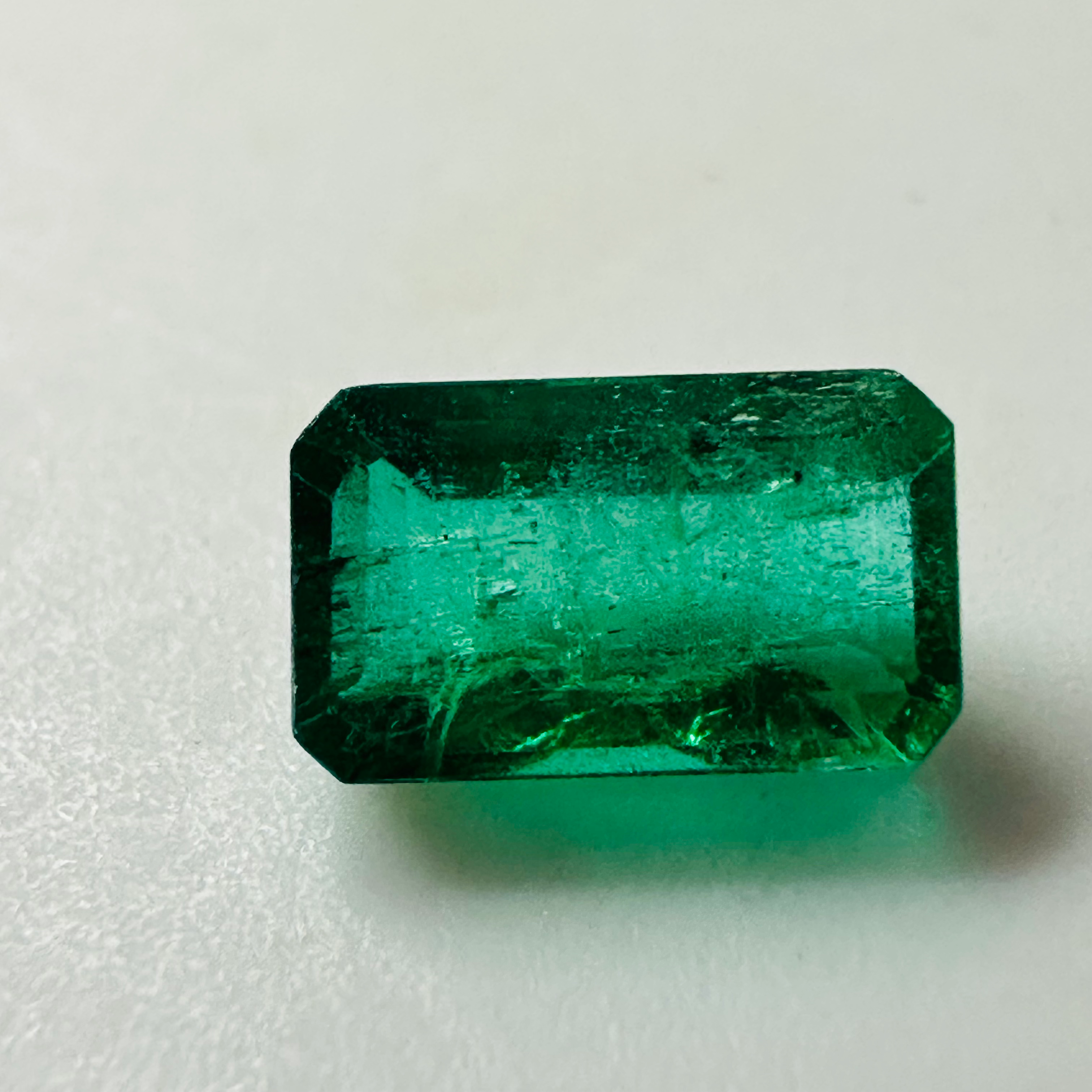 EMERALD OCTAGON  7.7MM X 4.6MM   1.15CTS image 1