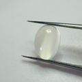 Moonstone  white moon oval 12mmx8mm  3.94cts image 0