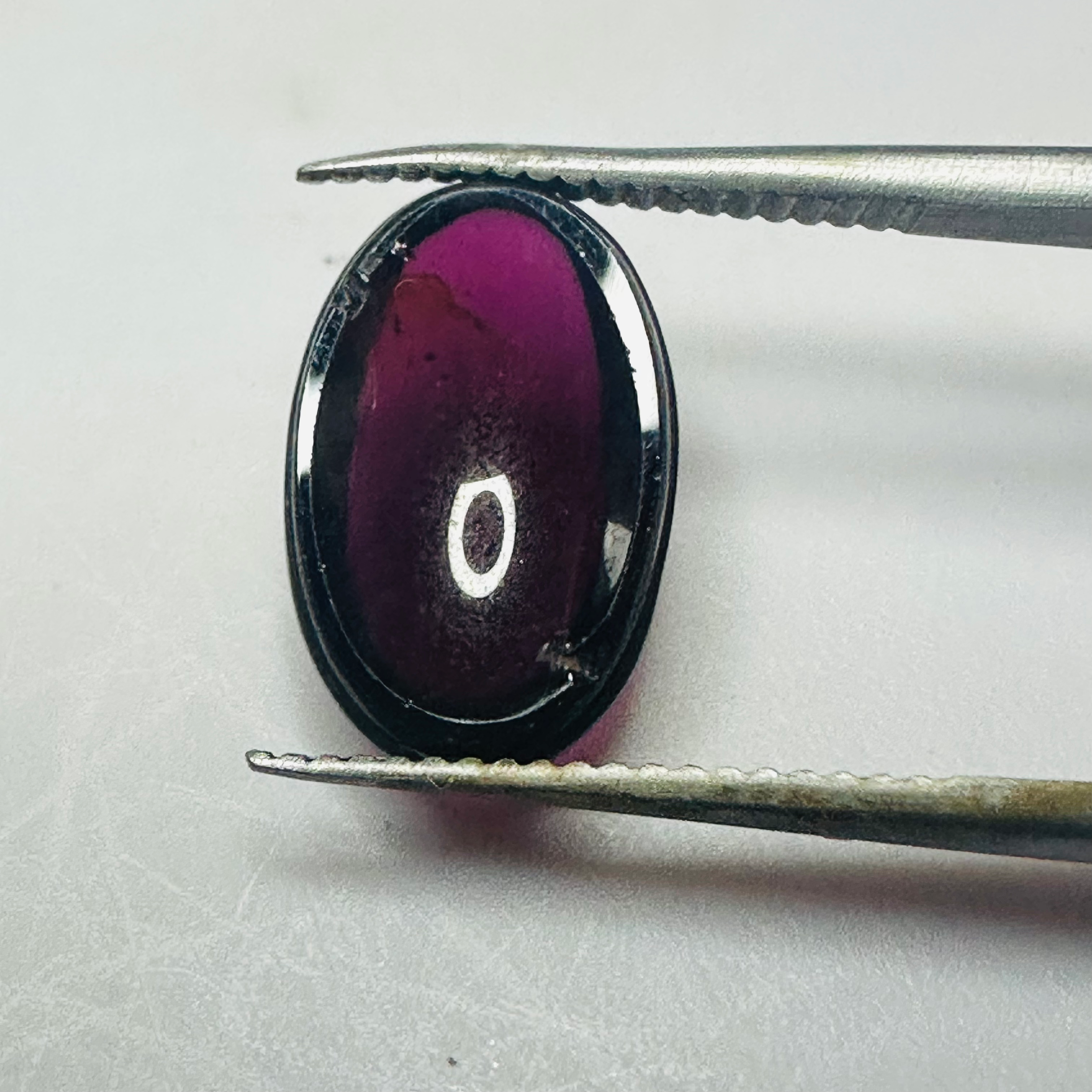 GARNET OVAL CAB 14.5MMX9MM  6.87CTS image 3