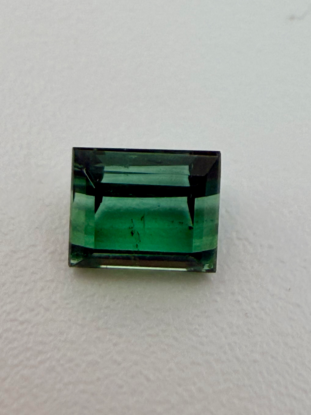 Ken Harrington Cut Green Tourmaline 4.8mm x 4.2mm 0.60cts image 3