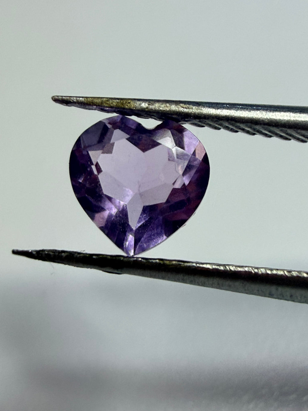 Natural Light Amethyst | Heart Cut | 5.5mm x 5.5mm | Loose Gemstone