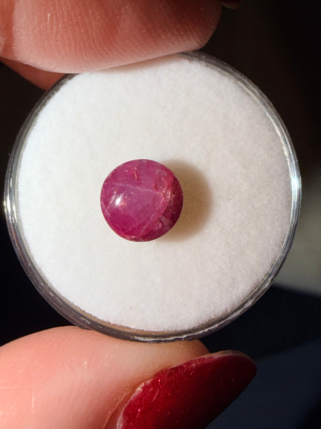 Ruby Star 7.3 × 7.2mm 2.64ct