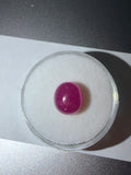 Ruby Oval Cabochon 9.1 × 8.1mm 4.94ct